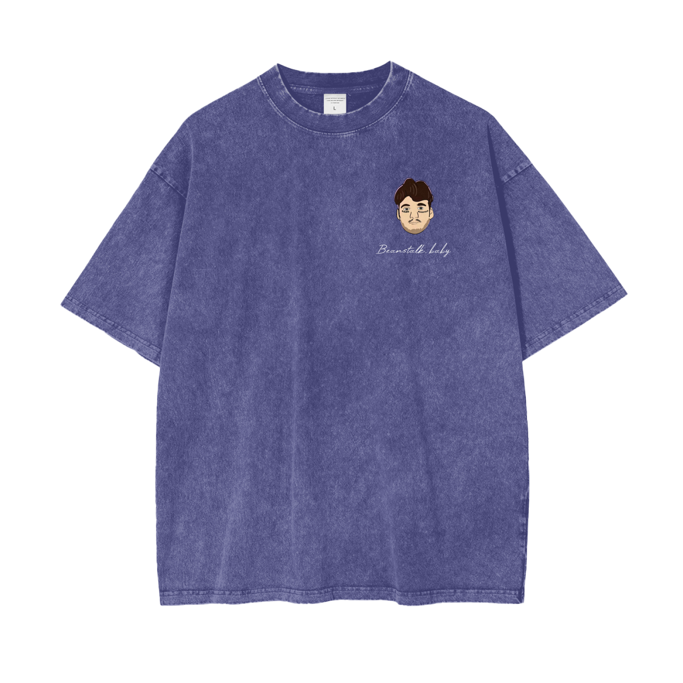 SB colour logo T (Black/Purple)